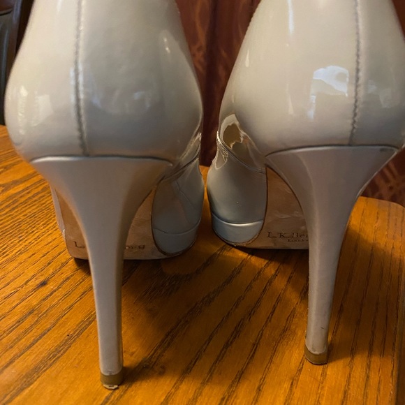 LK Bennett grey Patton leather made in Italy size EUC. Aprx size 6 - Picture 6 of 8